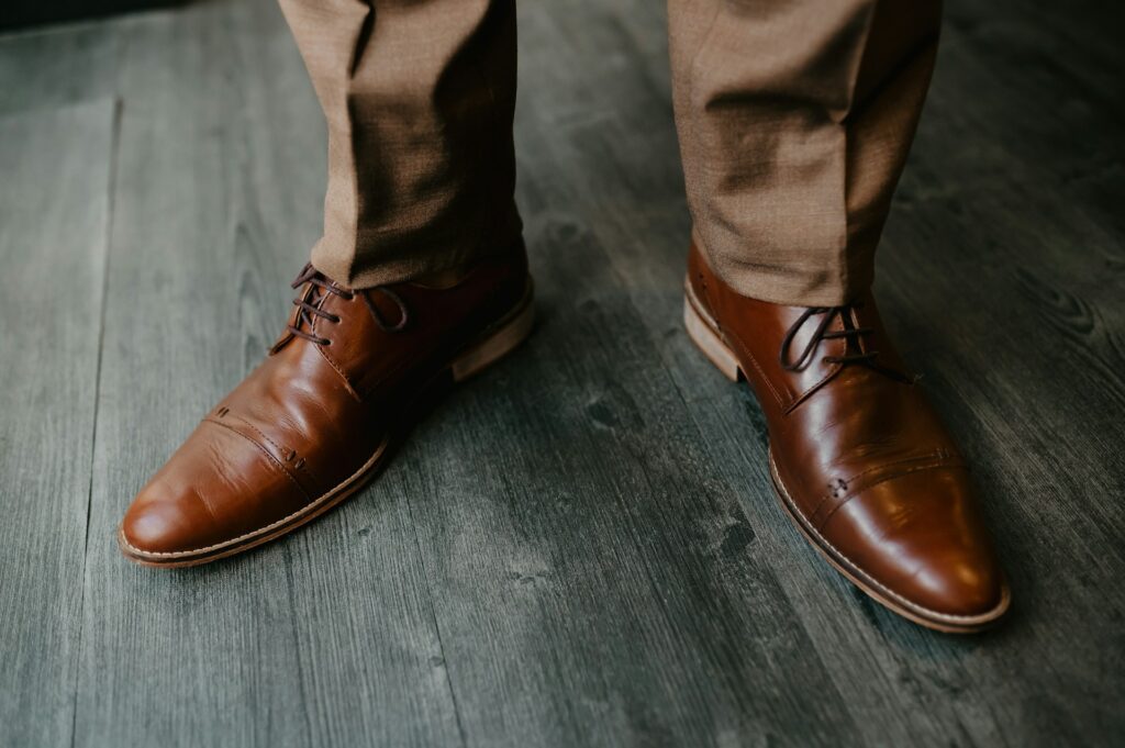 tuxedo shoes
